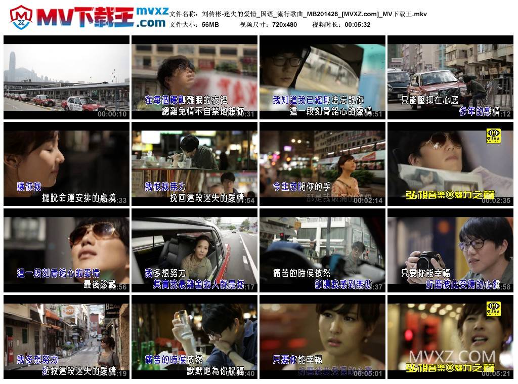 刘传彬-迷失的爱情_国语_流行歌曲_MB201428